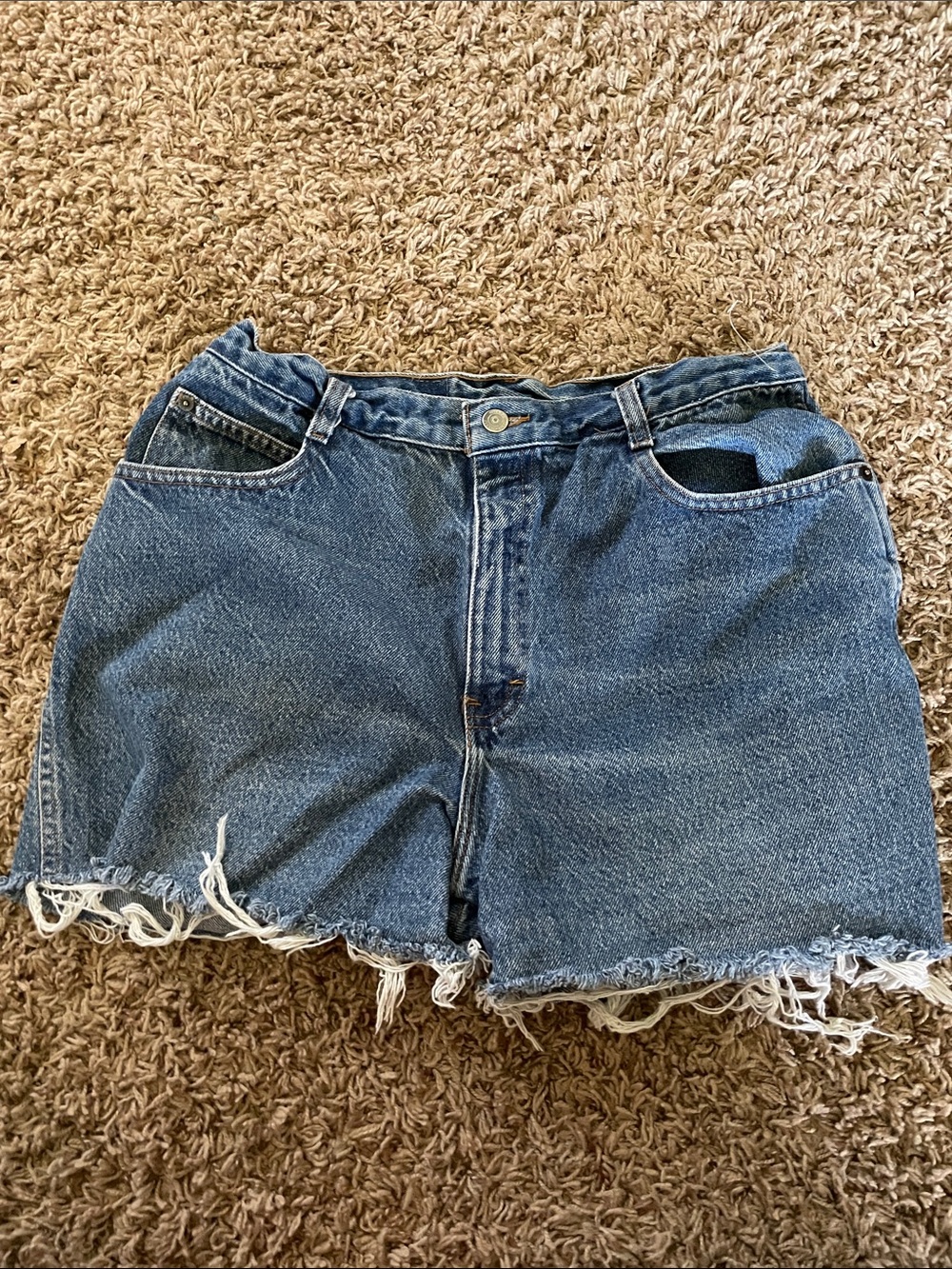 Gitano Blue Denim Women's Cutoff Shorts